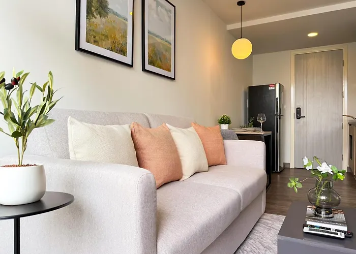 Apartment Near Bts - Near Iconsiam - Pool And Gym - Sontana Bangkok