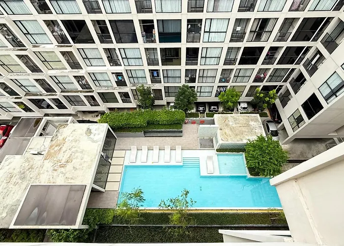 Near Bts - Near Iconsiam - Pool And Gym - Sontana Apartment Bangkok